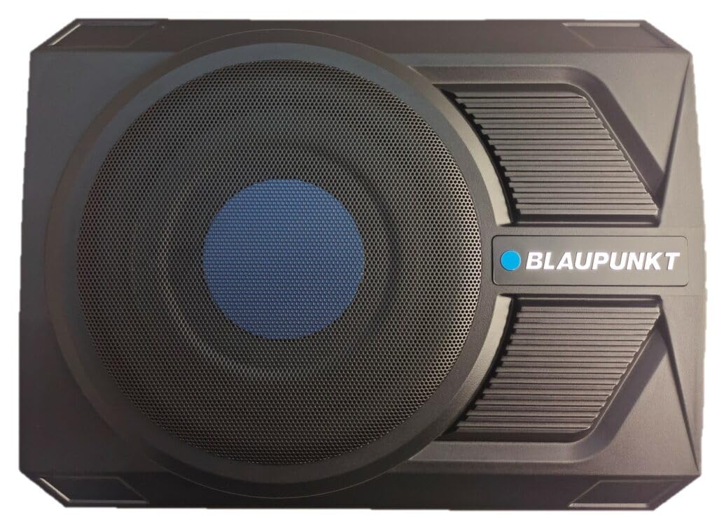 BLAUPUNKT GTHS131PRO 10-inch PRO Powered Underseat Subwoofer Enclosure 350 Watts Digital Signal Processors Car Audio Speaker Systems Built-in Amplifier Simplifies Installation BLAUPUNKT GTHS131PRO 10-inch PRO Powered Underseat Subwoofer Enclosure 350 Watts Digital Signal Processors Car Audio Speaker Systems Built-in Amplifier Simplifies Installation